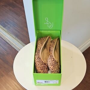 Sam Edelman Tan Multi Ballet Flats